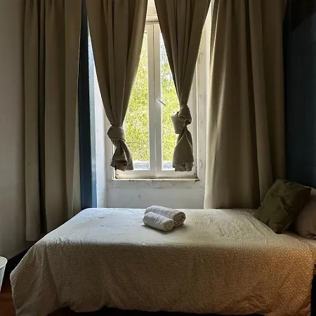 Cost - Double Single Bed With Share Bathroom Lisbon